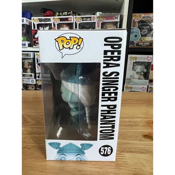 VAULTED Opera Singer Phantom Haunted Mansion Funko Pop #576 Disney Horror Ghost - Picture 2 of 6